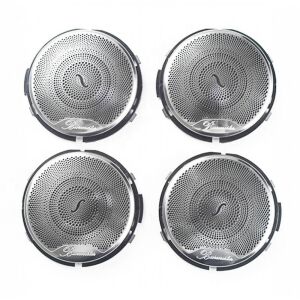 Mercedes C Serisi W205 Uyumlu Yedek Parça 3 Renk Işıklı Hoparlör Kapağı