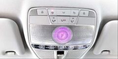Mercedes W205 C Serisi Uyumlu 64 Renk Tavan Ambiyans Ve Hoparlör Set (2 Hoparlör İçerir)