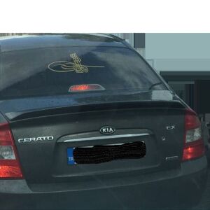 Kia Cerato Uyumlu Yedek Parça Eski Kasa Spoiler Boyasız