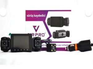 Araç İçi Yol Kayıt Kamerası 4 Kameralı Wifi Bağlantılı Hd