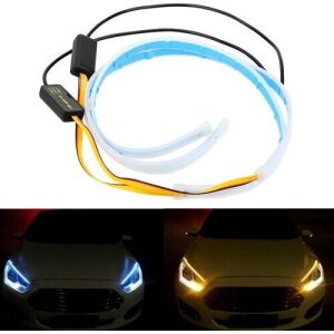 Gündüz Kayar Far Ledi 60cm Fonksiyonlu Sarı Beyaz İki Renkli