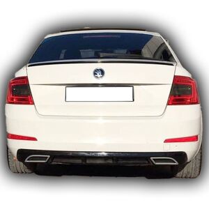 Skoda Octavia M3 Uyumlu Yedek Parça Spoiler Boyasız