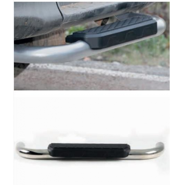 Volkswagen Amarok 2010-2017 Pick-Up Arka Basamak (Saturn Plus Chrome) AQM4WD