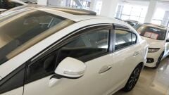 Honda Civic FB7 2012-2015 Cam Rüzgarlığı Krom (Çıtalı)