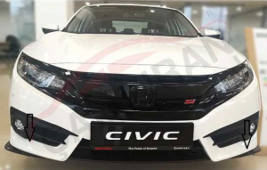 Honda Civic Fc5 2016-2020 Uyumlu Yedek Parça Ön Flap Orj Dizayn