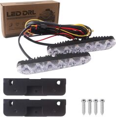 Üniversal Gündüz Farı Sinyalli Turuncu Beyaz