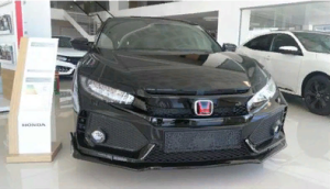 Honda Civic Fc5 2016-2020 Uyumlu Yedek Parça Ön Logo Smoke