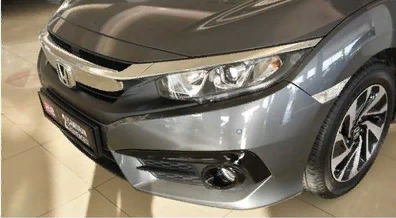 Honda Civic Fc5 2016-2020 Ön Sis Kaşı-Halka Boyalı