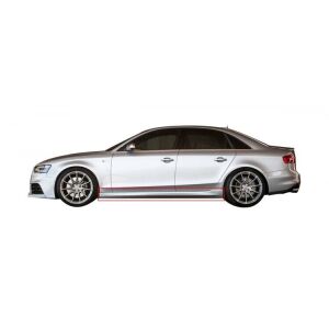 Audi A4 B8-B9 2008 - 2016  Uyumlu Yedek Parça Rieger Marşpiyel Plastik Boyasız