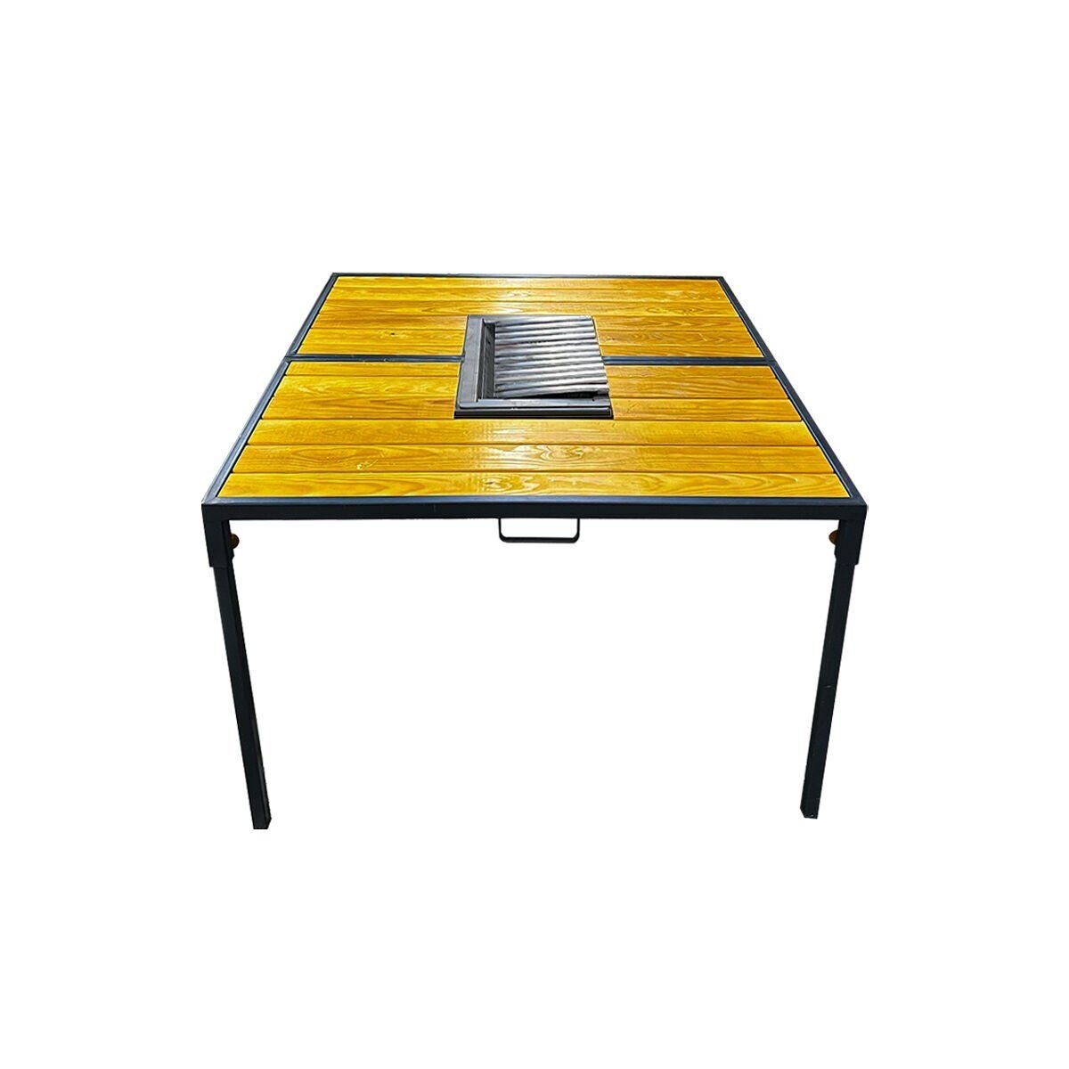 4 Kişilik Katlanabilir Mangallı Masa