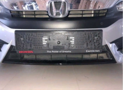 Honda Civic Fc5 2016-2020 Ön Tampon Alt Çıta Black 2 Parça