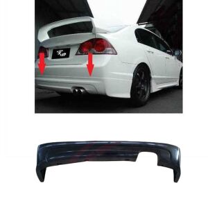 Honda Civic Fd6 Uyumlu Yedek Parça 2006-2011 Arka Tampon Ek Mugen