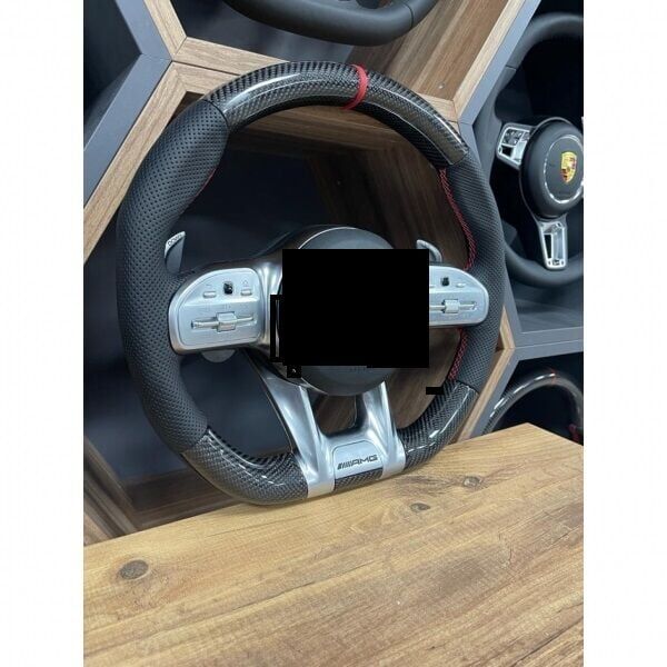 Mercedes Amg Uyumlu Yedek Parça  Carbon Direksiyon Airbagli PLUG AND PLAY