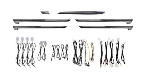 Honda CR-V 2018 Ambiyans Aydınlatma Set 64 Renk Karbon Kaplama Renk