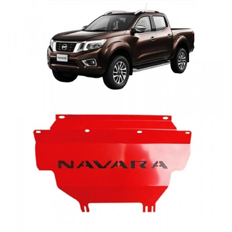 Nissan Navara NP300 Alt Koruma ( Kırmızı Navara Yazılı )