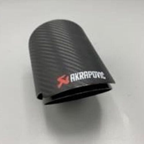 Üniversal Karbon Akrapovic Egzoz Ucu Açılı Çıkış 76x125 020-013