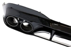 Mercedes W118 CLA İçin Uyumlu Yedek Parça CLA45 Difüzör & Egzoz Seti (Siyah Egzoz İle)