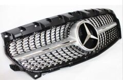 Mercedes W117 2013-2015 CLA Uyumlu Diamond Panjur - Gri