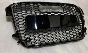 Audi A1 RS1 2011-2015 Uyumlu Yedek Parça Panjur Siyah Krom