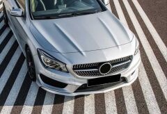 Mercedes W117 2013-2015 CLA Uyumlu Diamond Panjur - Siyah