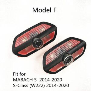 Mercedes S Class Yeni Model Uyumlu Yedek Parça Orjinal Kapı Altı Logo