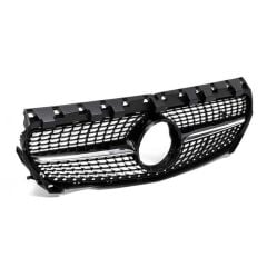 Mercedes W117 2016-2018 CLA Uyumlu Diamond Panjur - Siyah