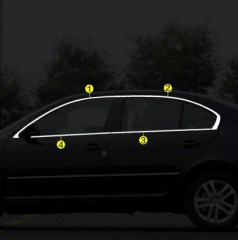 Skoda Octavia 2007-2014 Cam Çıtası Nikelaj