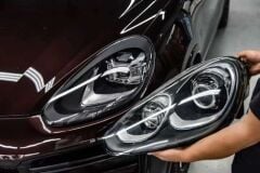 Porsche Cayenne 2014-2017 Uyumlu Facelift Led Far (2018+Görünüm)