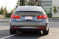 BMW F30 M Performance Difüzör Mat Siyah