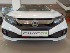 Honda Civic Fc5 2019-2021 Ön Sis Kaşı Kaplaması Piano Black (makyajlı Kasa)