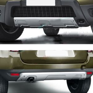 Dacia Duster 2008+ Uyumlu Yedek Parça Ön-Arka Difüzör (Plastik)