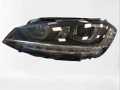 Volkswagen Golf 7 MK7 2012-2018 U Led Far Silver Hareketsiz