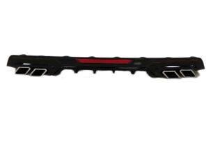 Honda Civic Fc5 Uyumlu Yedek Parça 2016-2020 Difüzör Kare Egzoz Piano Black