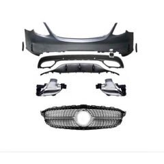 Mercedes W205 C Serisi Uyumlu Makyajlı Amg Oem Tampon Seti ( Oem Amg Dönüşüm )