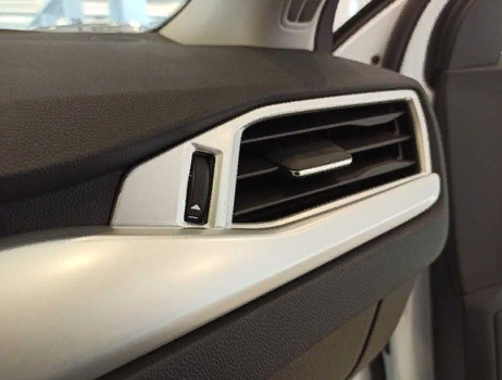 Ford Focus Uyumlu Yedek Parça   2019+ Menfez Kaplama Sılver 2 Parça (abs)