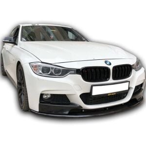 Bmw F30 - F31 3 Serisi 2012-2018 Uyumlu Yedek Parça M Performance Ön Lip Plastik Boyasız