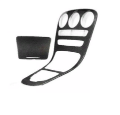 Mercedes W205 Uyumlu Orta Konsol Kaplama - Karbon