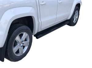 Isuzu D-Max 2012-2017 Off Road Uyumlu Yedek Parça Yan Basamak (Dragos Plus) Siyah AQM4WD PTT02