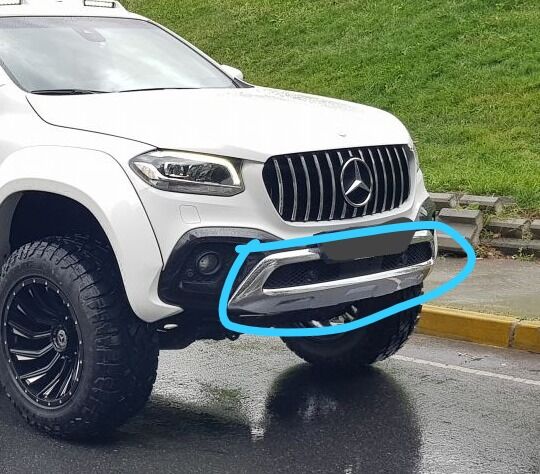 Mercedes X-Class Orjinal Krom Tampon Parçası