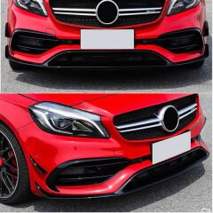 Mercedes W176 2016-2018 A Serisi A45 Uyumlu Ön Tampon Aero Kit