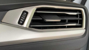 Ford Focus  Uyumlu Yedek Parça  2019+ Menfez Kaplama 3 Parça Sılver(paslanmaz Çelık)