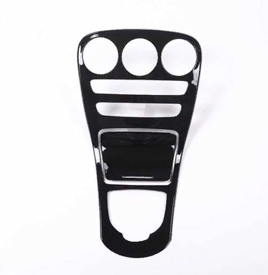 Mercedes W205 Uyumlu Orta Konsol Kaplama - Piano Black