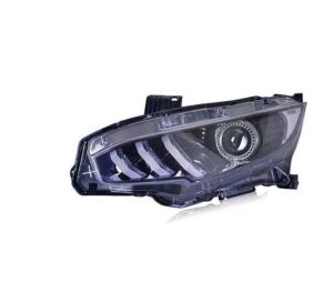 Honda Civic Fc5 Uyumlu Yedek Parça 2016-2021 Animasyonlu Mustang Dizayn Led Far Takımı