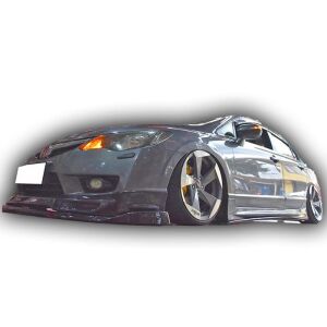 Honda Civic Uyumlu Yedek Parça Fd6 Kulaklı 3 Parça Ön Lip (Plastik)