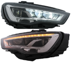 Audi A3 8V 2013-2016 Makyajlı Dizayn Matrix Far