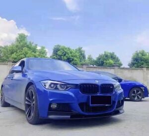 Bmw 3 Serisi F30 Uyumlu Yedek Parça M-Tech Ön Lip Piano Black 2 Parça