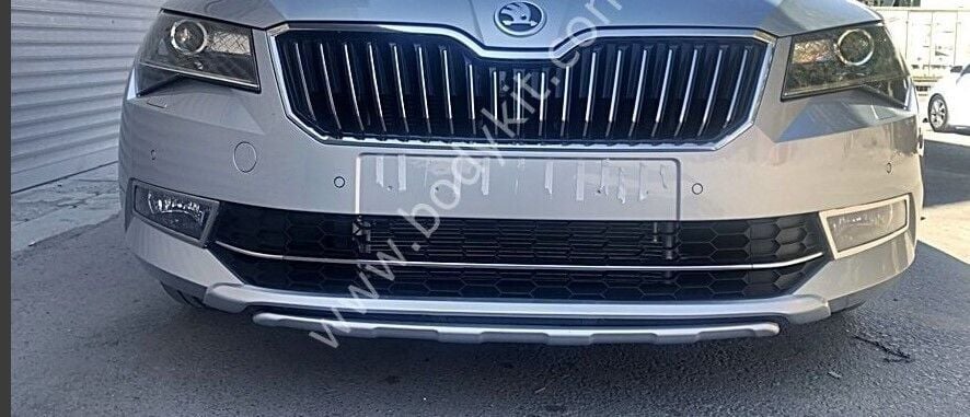 Skoda Süper B Uyumlu Yedek Parça Ön Koruma- Plastik