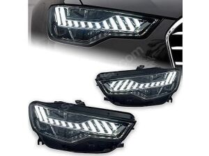 Audi A6 4G 2012-2015 Uyumlu Yedek Parça RS6 Dizayn Far