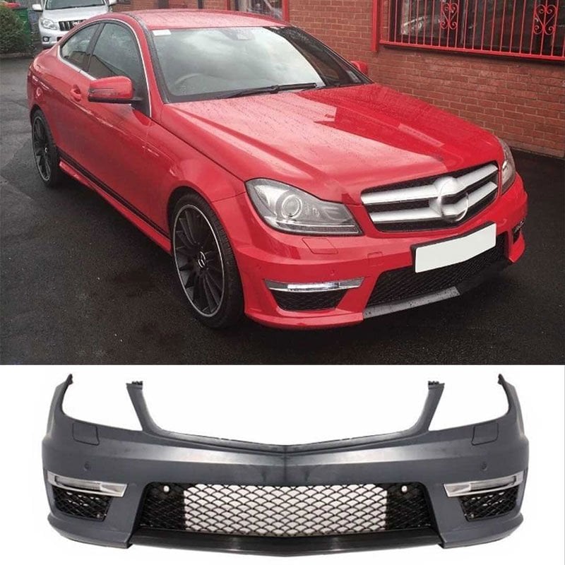 Mercedes W204 C63 Uyumlu Ön Tampon (Makyajlı) (2012-2015)