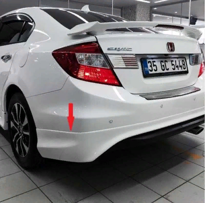 Honda Civic Fb7 2012-2015 Arka Tampon Eki Modulo
